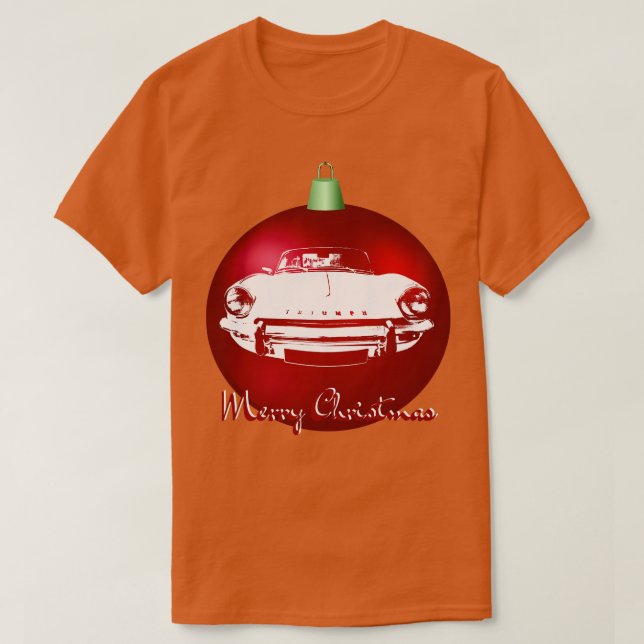 Camiseta Triumph Spitfire Mk3 British clásico monoblock Chr (Diseño del anverso)