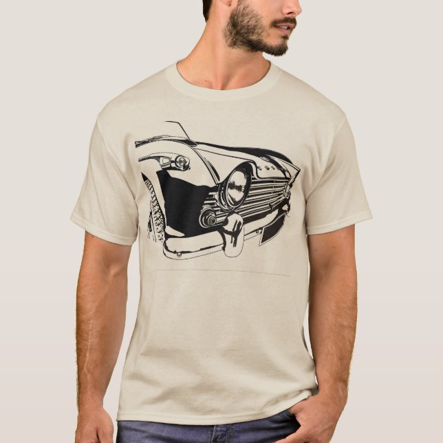 Camiseta Triumph TR4 A Dynamic Car Hikingduct (Anverso)