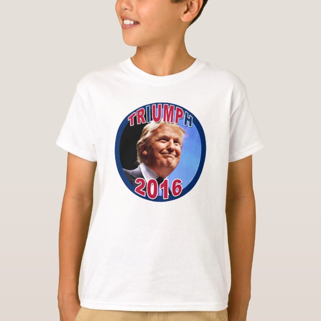 Camiseta Triumph (triunfo) 2016 para los niños (Anverso)