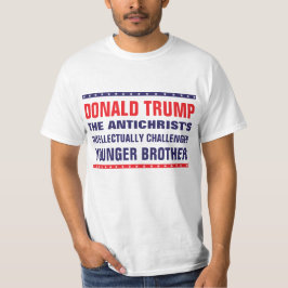 Camiseta Triunfo: Bro intelectual desafiado del Antichrist