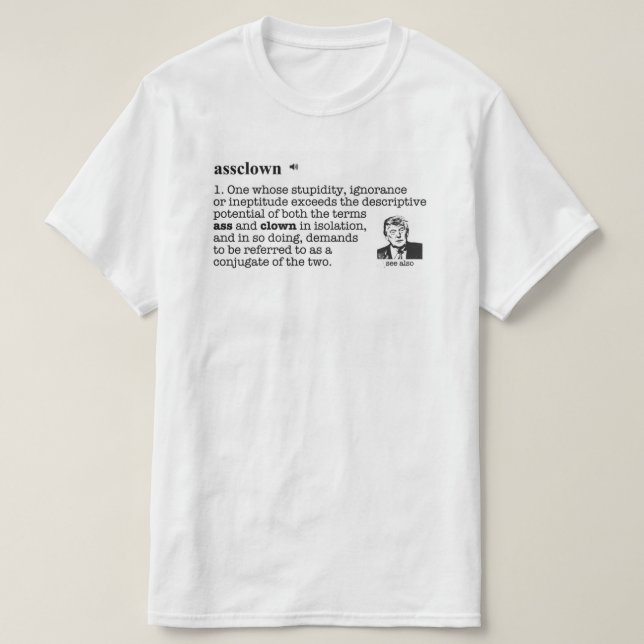 Camiseta Triunfo como payaso (Diseño del anverso)