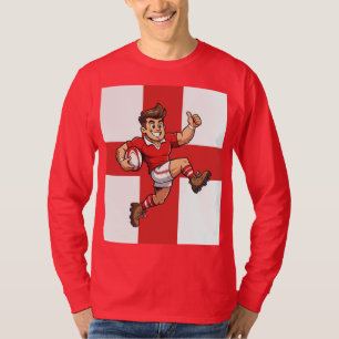 Camiseta Triunfo Completo de Sprint Alegre Héroe de Rugby