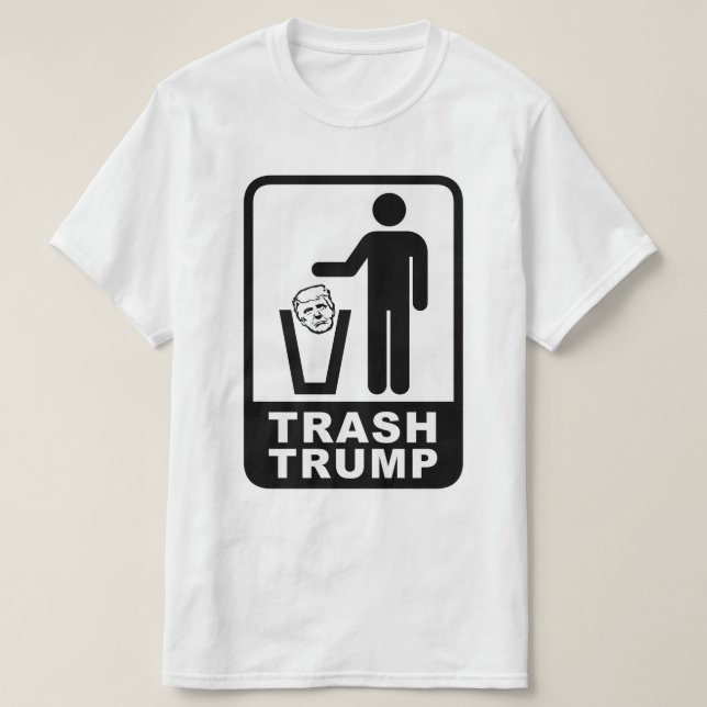 Camiseta triunfo de basura (Diseño del anverso)