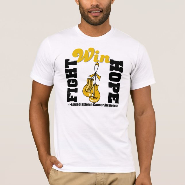 Camiseta Triunfo de la esperanza de la lucha - cáncer de (Anverso)