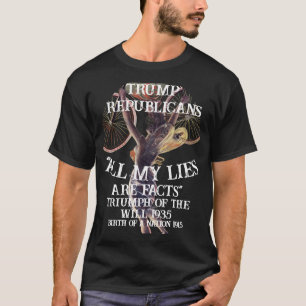 Camiseta Triunfo de la voluntad de Trump 1935 Nacimiento de
