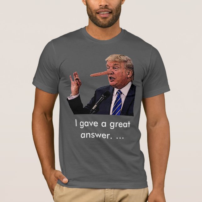 Camiseta Triunfo del "pinocchio" de Donald (Anverso)