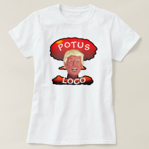 Camiseta Triunfo divertido "hongo atómico del loco de