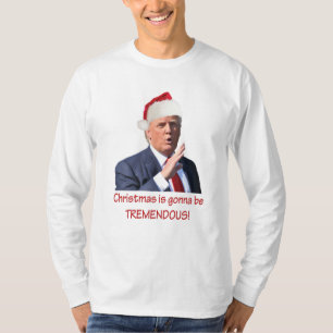 Camiseta Triunfo: ¡El navidad va a ser enorme!