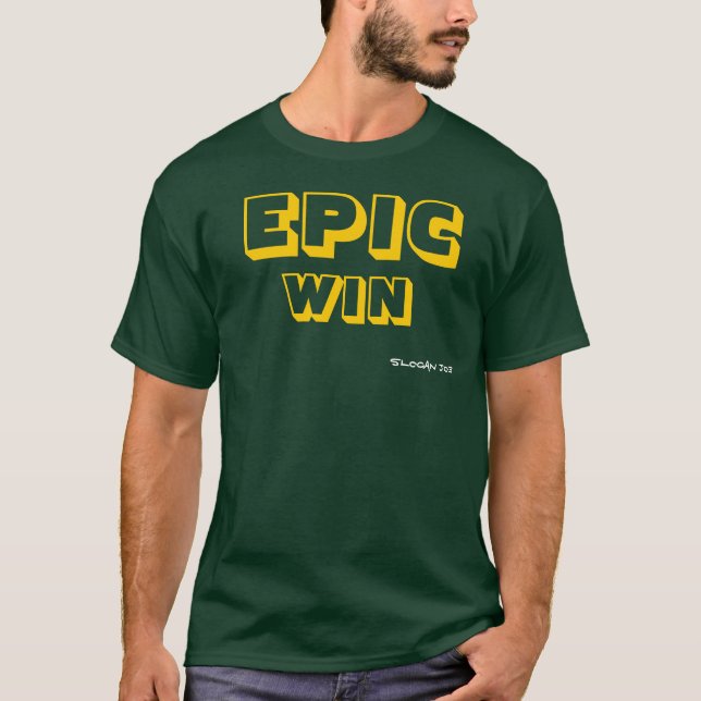 Camiseta Triunfo épico (Anverso)