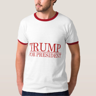 Camiseta TRIUNFO PARA el PRESIDENTE (rojo)