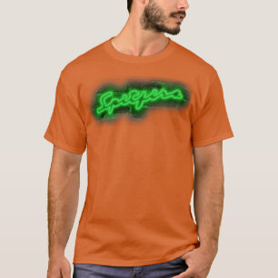 Camiseta Triunfo Spitfire clásico neón emblema de los años 