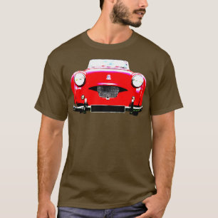 Camiseta Triunfo TR2 Rojo clásico británico de los años 195