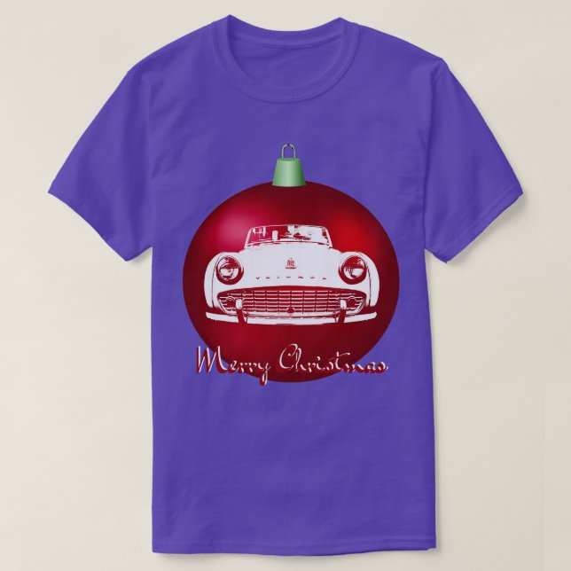 Camiseta Triunfo TR3 Navidades clásicos del monobloqueo bri (Diseño del anverso)