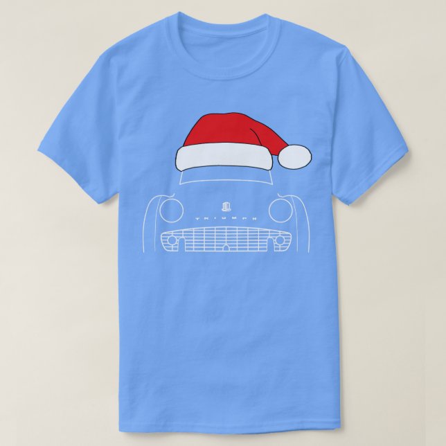 Camiseta Triunfo TR3 Navidades clásicos edición gorra blanc (Diseño del anverso)