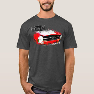 Camiseta Triunfo TR6 elementos clásicos británicos de los a