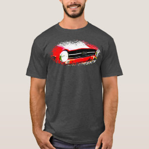Camiseta Triunfo TR6 elementos clásicos británicos sin