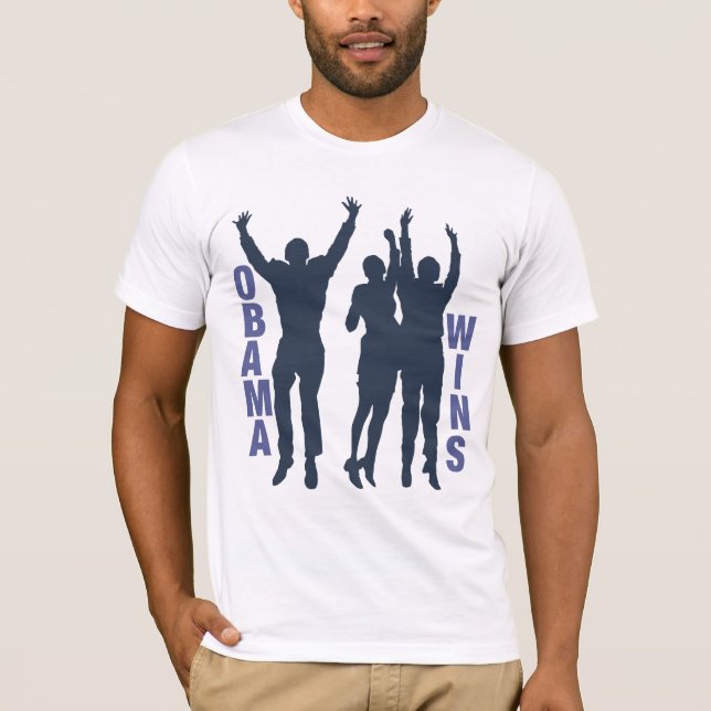 Camiseta Triunfos de Obama (Anverso)