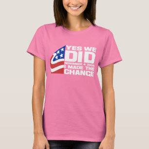 Camiseta Triunfos de Obama