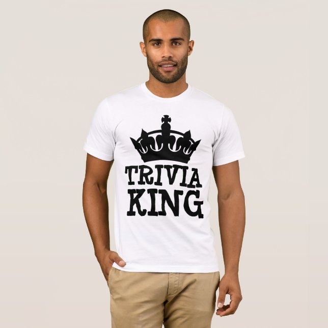 CAMISETA TRIVIA KING MENS T-SHIRTS (Anverso completo)