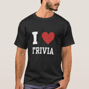 Camiseta Trivia Night Facts Prueba Lover Love Heart Guay Vi