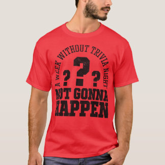 Camiseta Trivia NightFunny Turno de preguntas Juego de preg