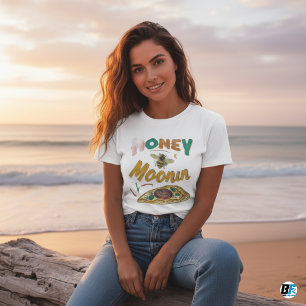 Camiseta TriXIE Retro 70's Tema Honeymoonin' Bride T-Shir