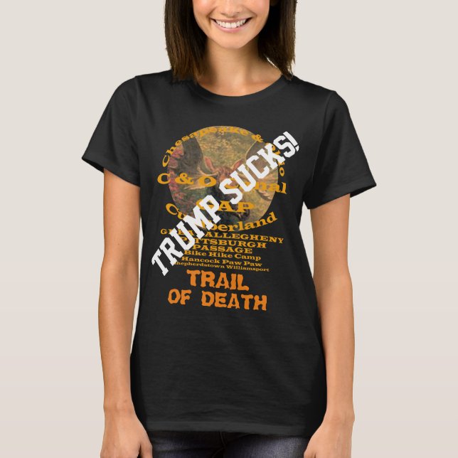 Camiseta Trmp C & O Canal Towpath Gran Pasaje Allegheny (Anverso)