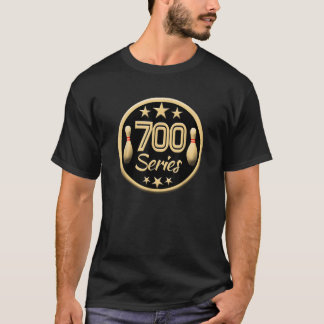 Camiseta Trofeo Bowling 700 Series High Score League Strike