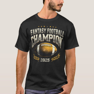 Camiseta Trofeo Campeón de Fútbol Fantasía 2025