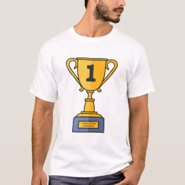 Camiseta trofeo de campeón - Acepta la victoria