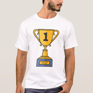 Camiseta trofeo de campeón - Acepta la victoria