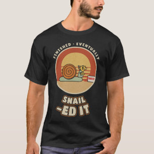 Camiseta Trofeo de ganador de caracol Pun
