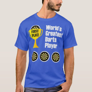 Camiseta Trofeo del mejor jugador de dardos del mundo - Dar