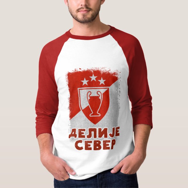 Camiseta Trofeo Delije Sever Crvena Zvezda Beograd (Anverso)