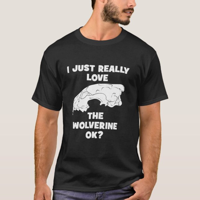 Camiseta Trofeo Wolverine Bone Skull (Anverso)