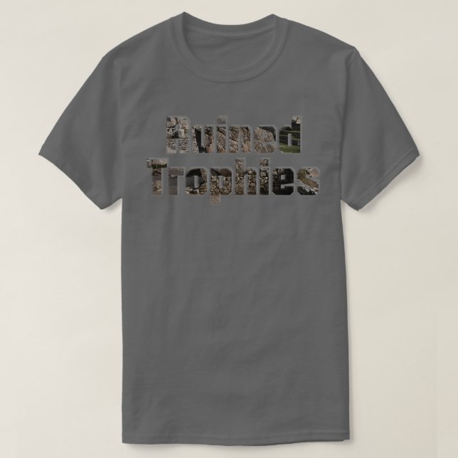 Camiseta Trofeos arruinados (Diseño del anverso)