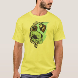 Camiseta Trofeos extranjeros de la cabeza humana