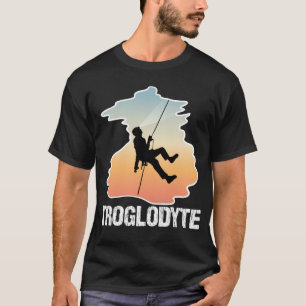 Camiseta Troglodyte - Espeleología de Caver divertida