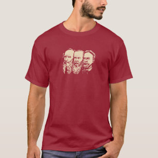 Camiseta Troika rusa: Tolstoy, Dostoevsky, Chéjov