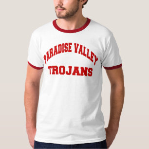 Camiseta Trojan del valle del paraíso