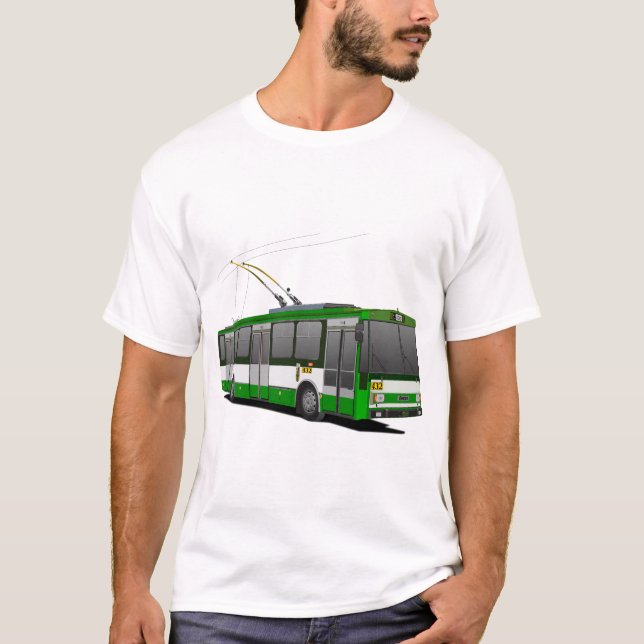 Camiseta Trolebús Škoda 14 Tr (Anverso)