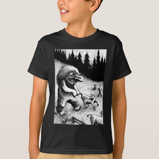 Camiseta troll-clipart-13 (Anverso)