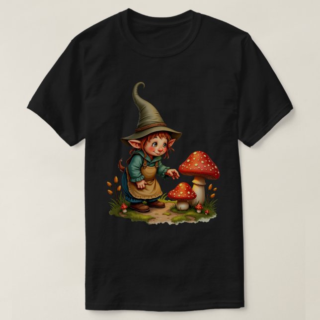 Camiseta Troll de hongos (Diseño del anverso)