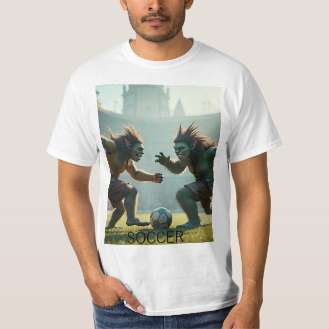 Camiseta Troll Soccer Game T-Shirt (Anverso)