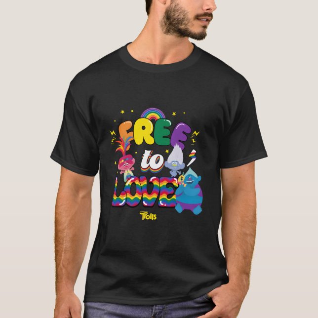 Camiseta Trolls de Dreamworks (Anverso)