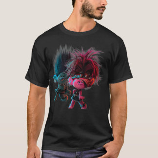 Camiseta Trolls World Tour Branch & Pose 