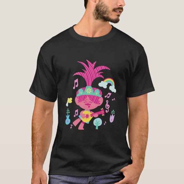 Camiseta Trolls World Tour Poppy (Anverso)