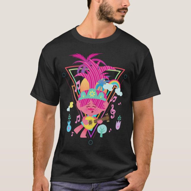 Camiseta Trolls World Tour Poppy (Anverso)