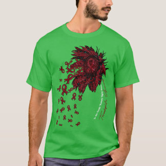 Camiseta Trombofilia Sensibilización sobre el girasol que n
