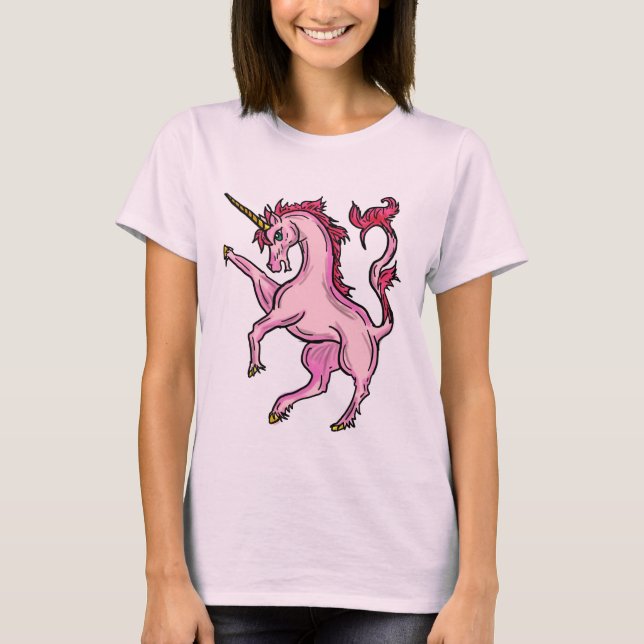 Camiseta Tromboidae rosa (Anverso)